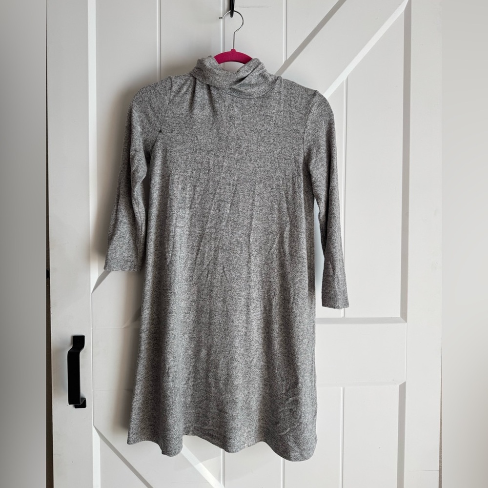 American Eagle Outfitters Gray Long Sleeve Dress